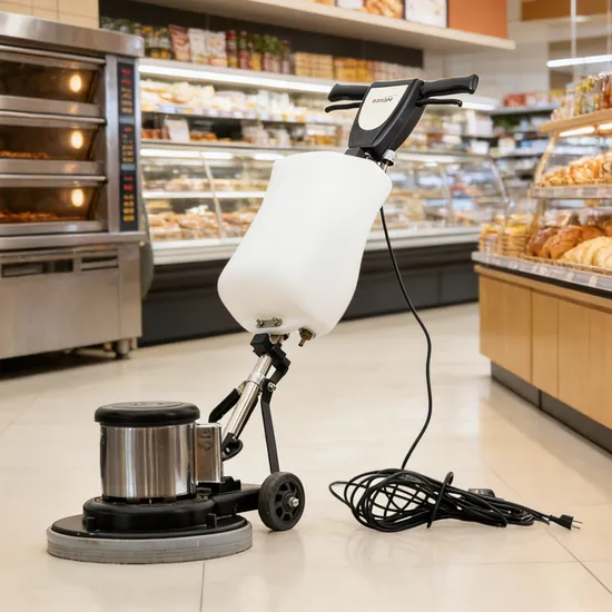 Commercial Industrial Single Disc Machine At201 2HP 175rpm Floor Polisher 2000W Ipx5 Floor Cleaning Tool